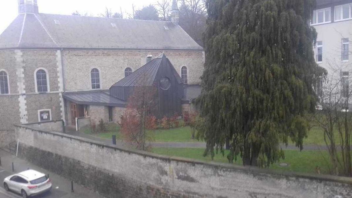 Blick aus Monteurwohnung Moresnet Chapelle Blick aus Monteurwohnung Moresnet Chapelle